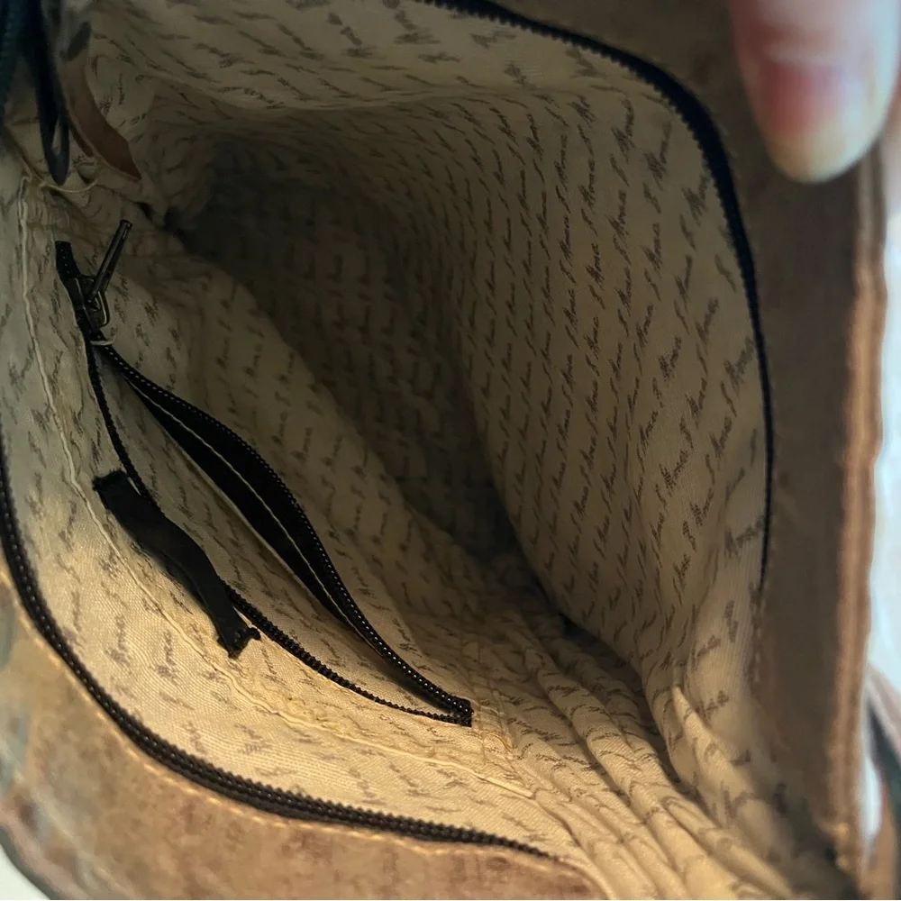 Stylish Brown and Gray Crossbody Bag - Picture 7 of 11